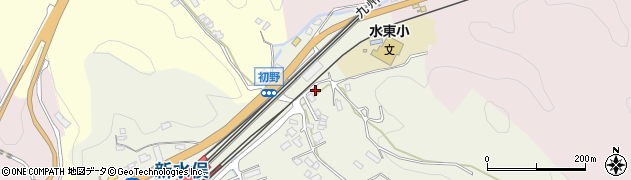 熊本県水俣市初野91周辺の地図