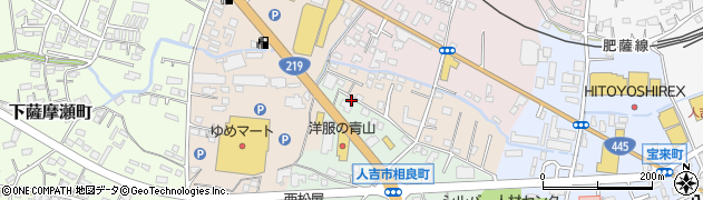 熊本県人吉市相良町1008周辺の地図