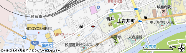 ホシザキ南九株式会社人吉営業所周辺の地図