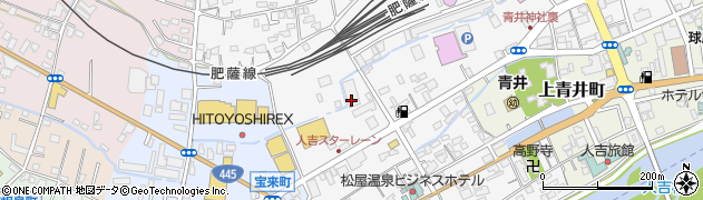 日本通運株式会社　人吉支店周辺の地図