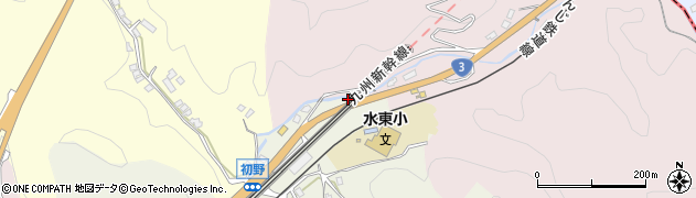 熊本県水俣市初野18周辺の地図