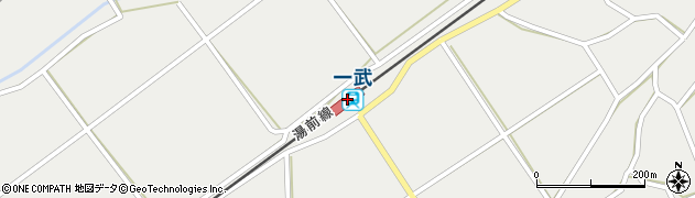 一武駅周辺の地図