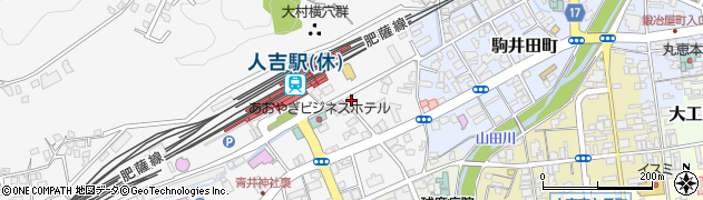 住友生命保険相互会社　熊本支社人吉支部周辺の地図