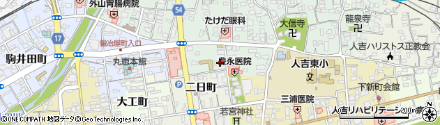 熊本県人吉市南泉田町72周辺の地図
