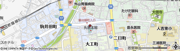 吉田石材本店周辺の地図