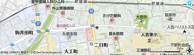 熊本県人吉市南泉田町95周辺の地図