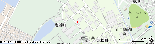 株式会社田中商店　水俣営業所周辺の地図