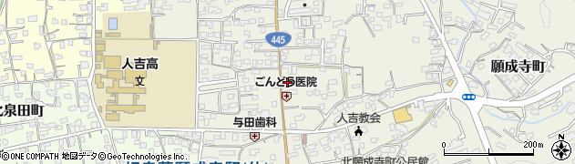 株式会社　新堀産業　人吉支店周辺の地図