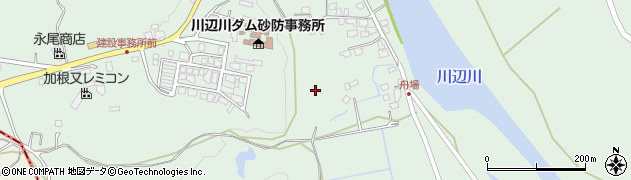 熊本県相良村（球磨郡）柳瀬周辺の地図