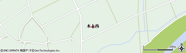 熊本県錦町（球磨郡）木上（西）周辺の地図