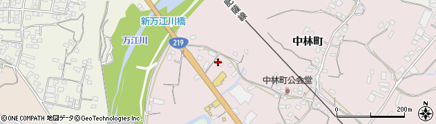 くま川レンタカー周辺の地図