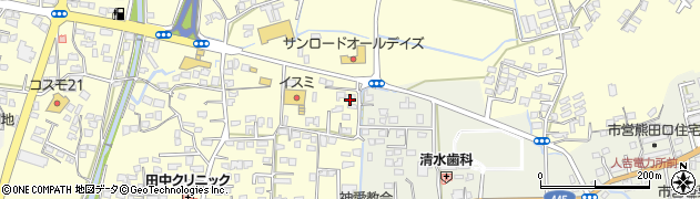 人吉シームレス周辺の地図