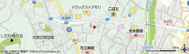 有限会社田岡水道設備周辺の地図