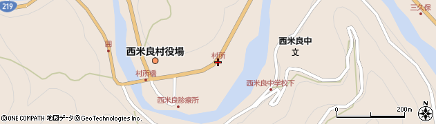 村所駅周辺の地図