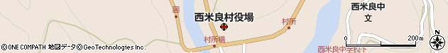 宮崎県児湯郡西米良村周辺の地図