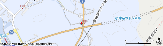 熊本県津奈木町（葦北郡）小津奈木周辺の地図