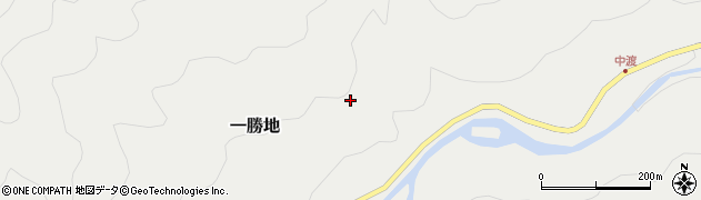 熊本県球磨村（球磨郡）一勝地周辺の地図