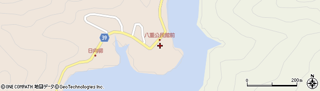 宮崎県西都市八重193周辺の地図