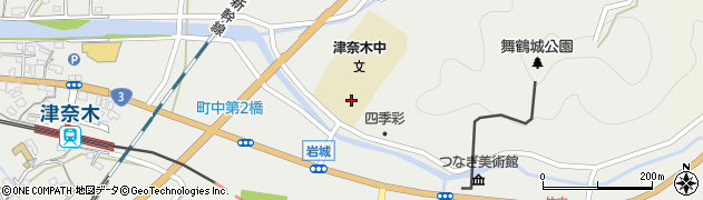津奈木町立津奈木中学校周辺の地図