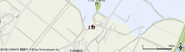 熊本県人吉市下原田町（上野）周辺の地図