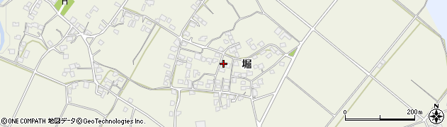 熊本県人吉市下原田町（堀）周辺の地図