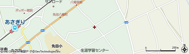 熊本県球磨郡あさぎり町免田東周辺の地図