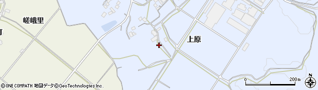 熊本県人吉市上原田町（上原）周辺の地図