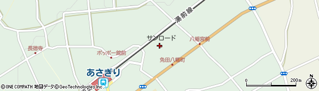 ＤＣＭ免田店周辺の地図