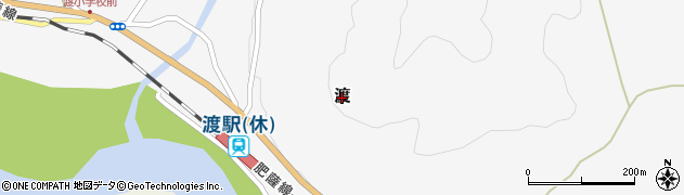 熊本県球磨村（球磨郡）渡周辺の地図