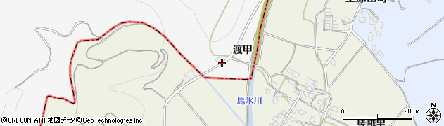 熊本県球磨村（球磨郡）渡（甲）周辺の地図