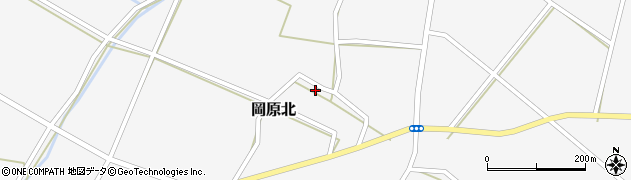 熊本県球磨郡あさぎり町岡原北周辺の地図