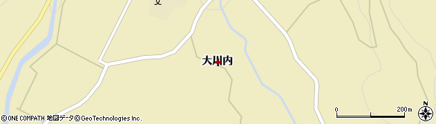 熊本県葦北郡芦北町大川内周辺の地図