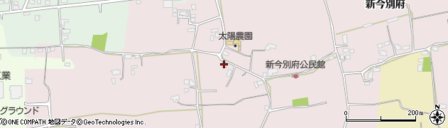 宮崎県都農町（児湯郡）新今別府周辺の地図