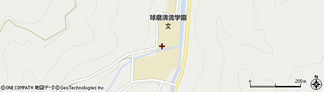 熊本県球磨郡球磨村一勝地丙周辺の地図