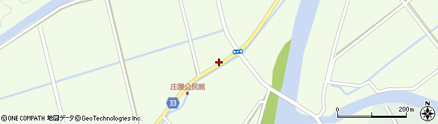 林田商店前周辺の地図