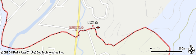 山江温泉ほたる周辺の地図