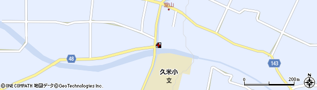 ＥＮＥＯＳ久米ＳＳ周辺の地図