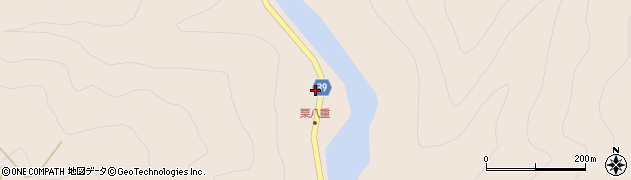 宮崎県西都市八重78周辺の地図