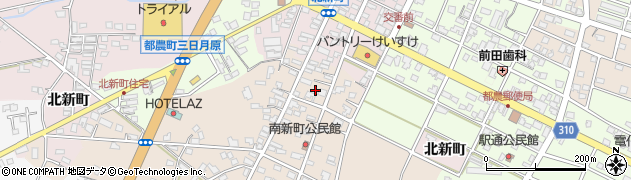 宮崎日日新聞　都農販売店周辺の地図