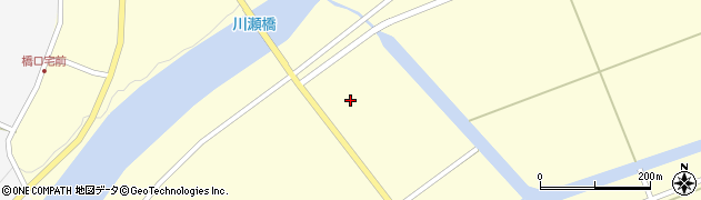 熊本県球磨郡あさぎり町須恵川瀬周辺の地図