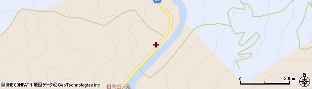 宮崎県西都市八重33周辺の地図