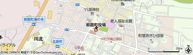 宮崎県都農町（児湯郡）周辺の地図
