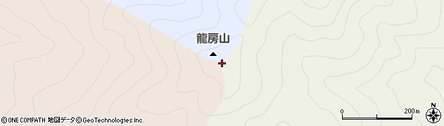 龍房山周辺の地図
