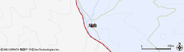 熊本県人吉市上原田町尾曲832周辺の地図