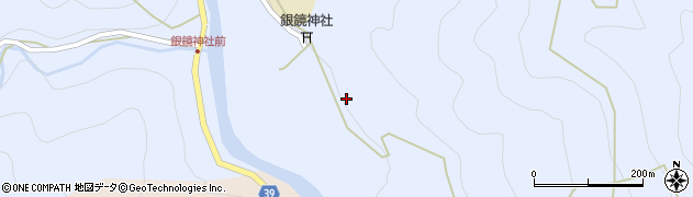 宮崎県西都市銀鏡518周辺の地図