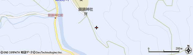 宮崎県西都市銀鏡519周辺の地図