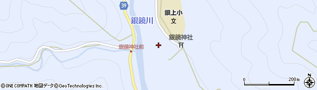 宮崎県西都市銀鏡439周辺の地図