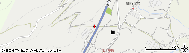宮崎県都農町（児湯郡）佃周辺の地図