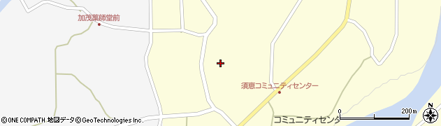 熊本県球磨郡あさぎり町須恵上手周辺の地図