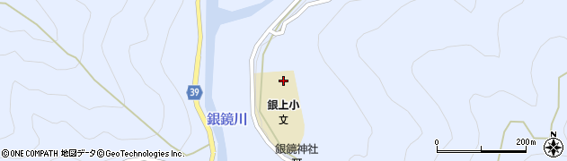 宮崎県西都市銀鏡465周辺の地図